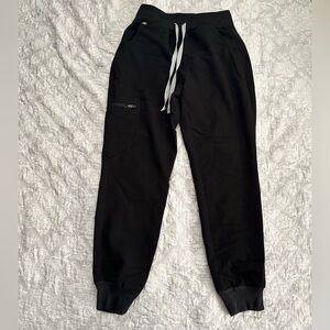 Figs Technical Collection Black Jogger Pants XS/P